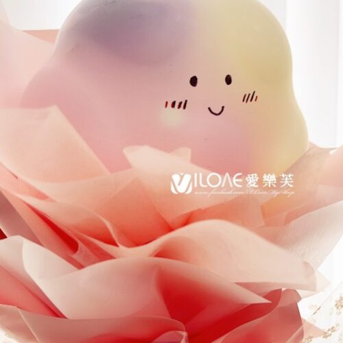 氣球花束<br><span style="font-size: 20px;">(雲朵棉花糖)</span>