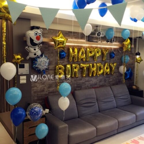 product_43084120_o_1 C11 兒童生日佈置<br><span style="font-size: 20px;">(雪之國度)</span>