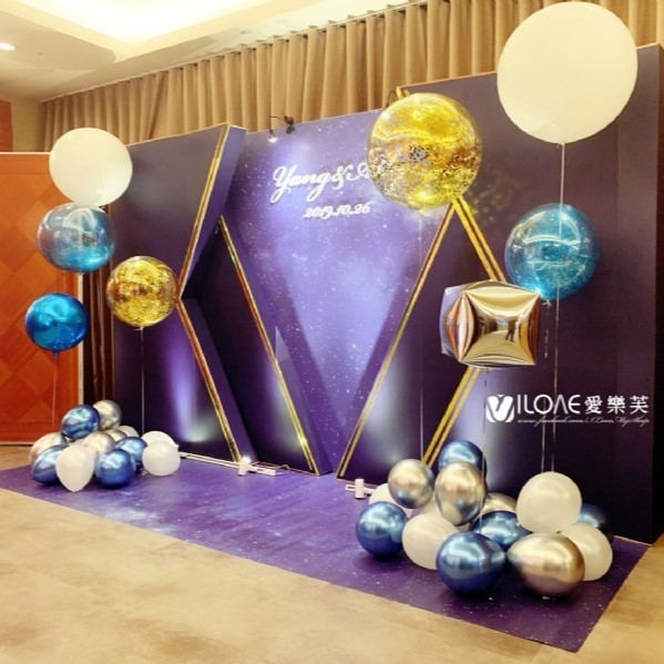 婚禮佈置<br><span style="font-size: 20px;">(客製化地貼)</span>:圖片 2