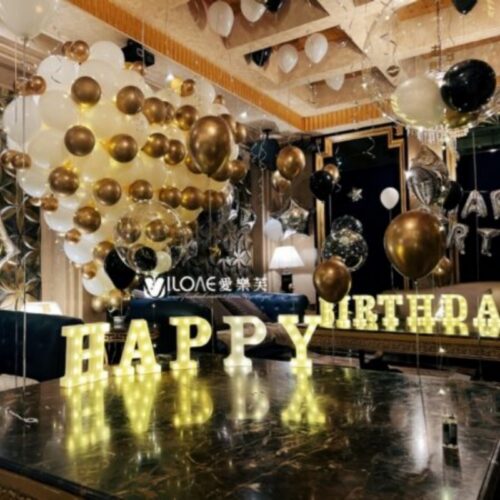 生日-氣球佈置專案73-2-600x450 A67生日佈置<br><span style="font-size: 20px;">(金心準備)</span>