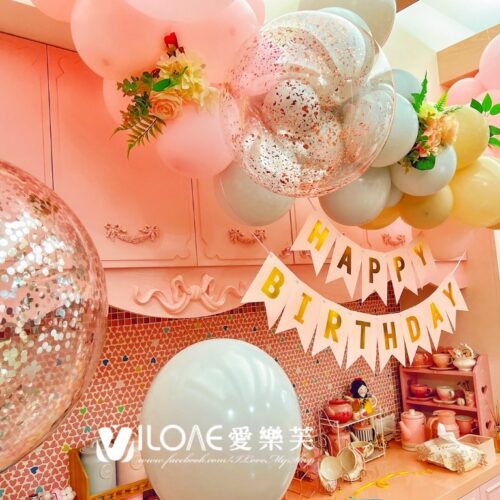 生日-氣球佈置專案78-2 A38生日佈置<br><span style="font-size: 20px;">(暖心時刻)</span>