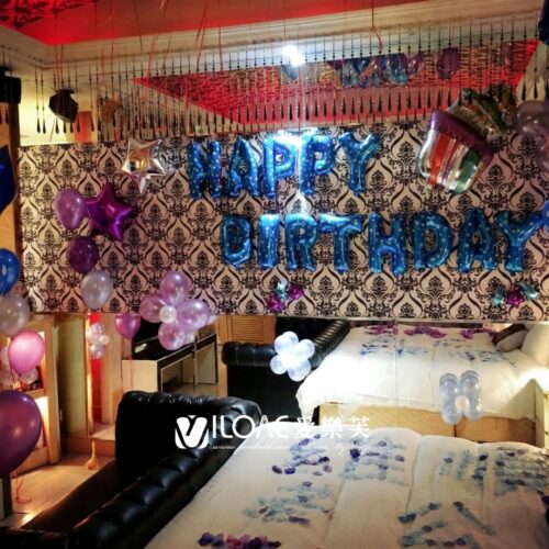 A14生日佈置<br><span style="font-size: 20px;">(彩光四射)</span>