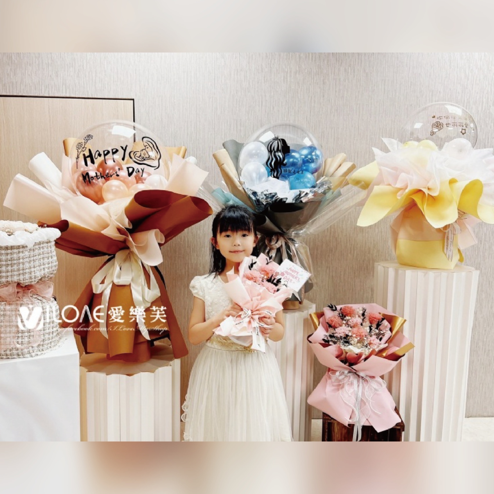 母親節波波花束<br><span style="font-size: 20px;">(客製款100cm)</span>:圖片 2
