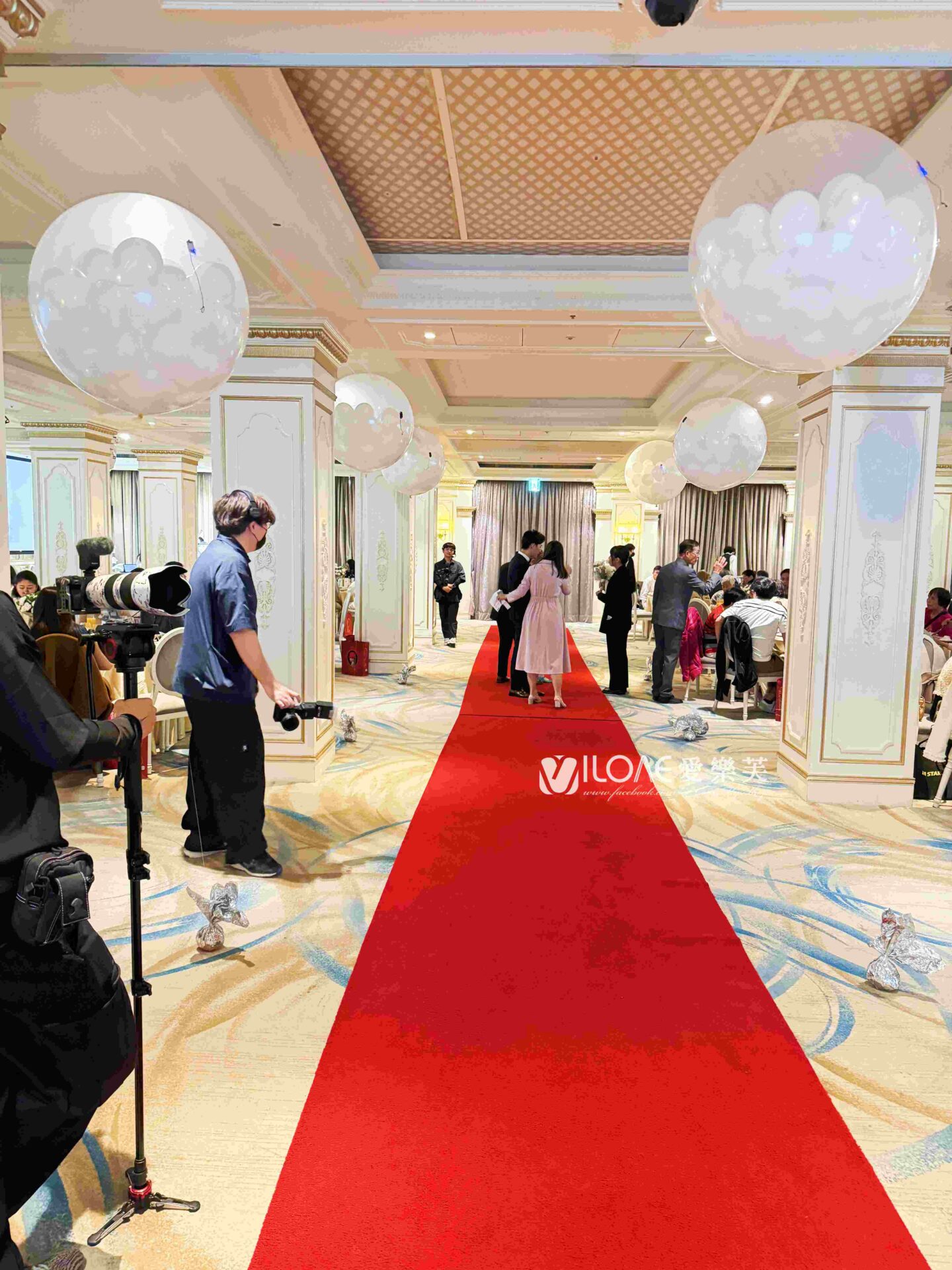 婚禮佈置<br><span style="font-size: 20px;">(天爆球 純白色系)</span>:圖片 3