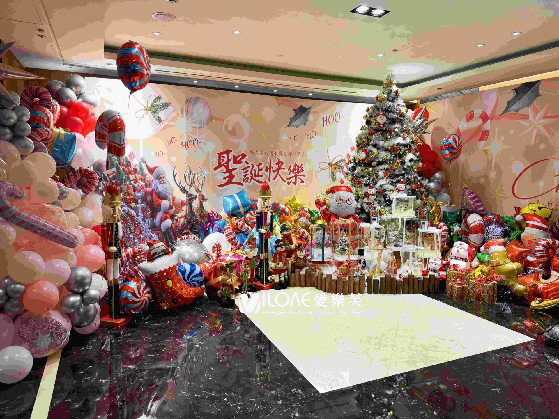 聖誕佈置1<br><span style="font-size: 20px;">(歡樂聖誕組)(請洽專人)</span>