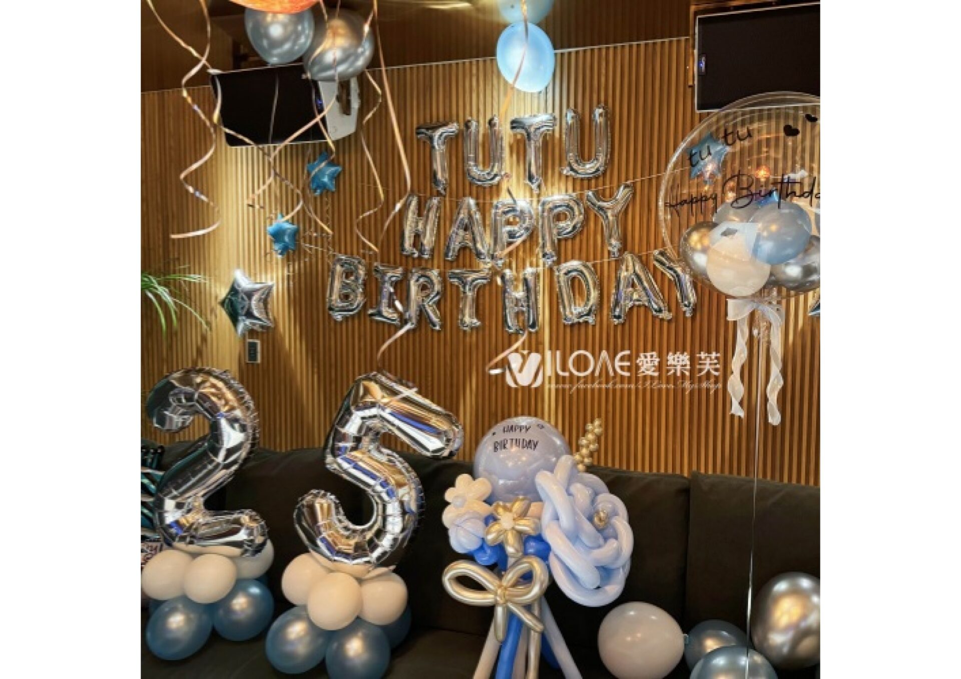 A22生日佈置<br><span style="font-size: 20px;">(悠藍派對)</span>:圖片 3