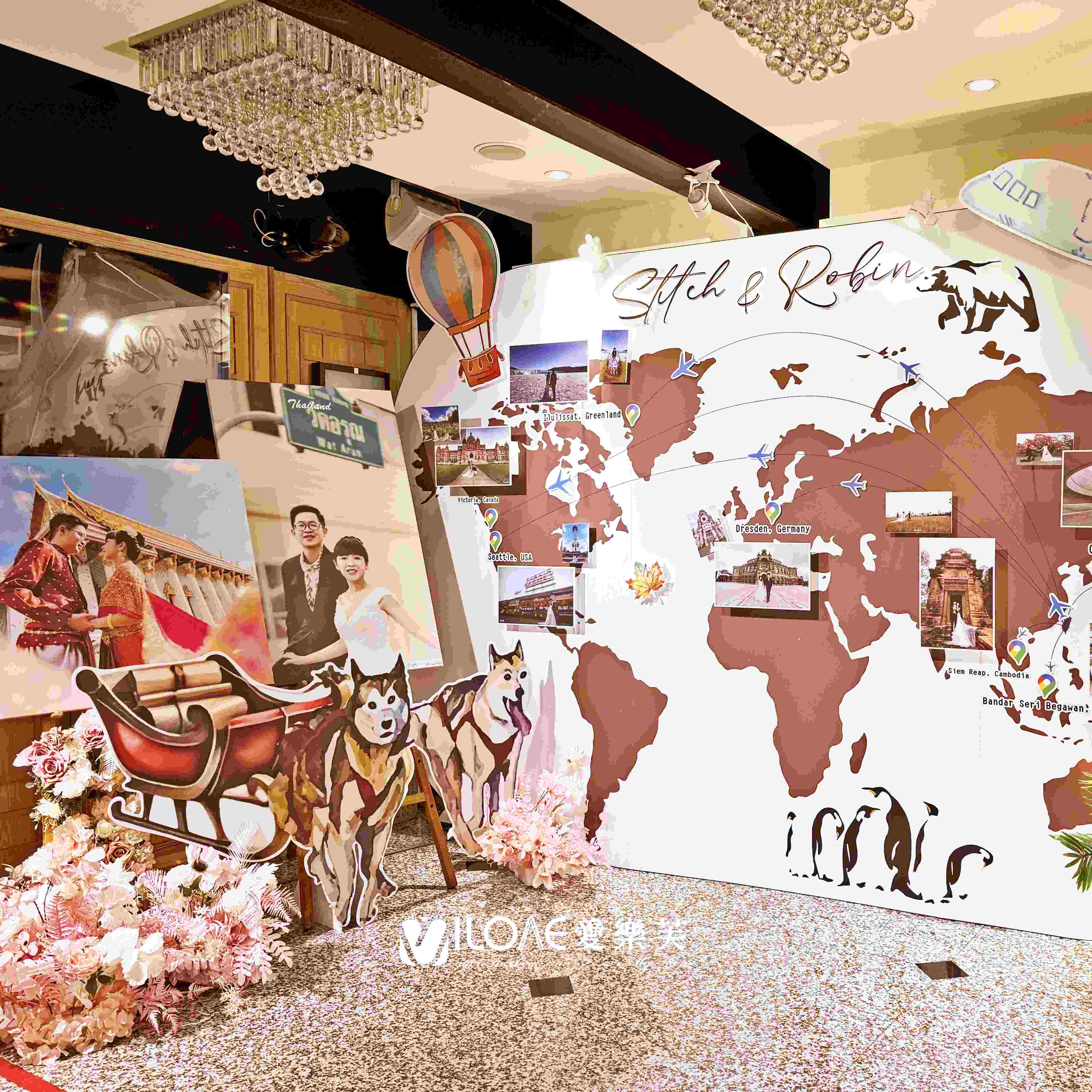 B33 婚禮佈置<br><span style="font-size: 20px;">(浪漫旅人)</span>:圖片 8