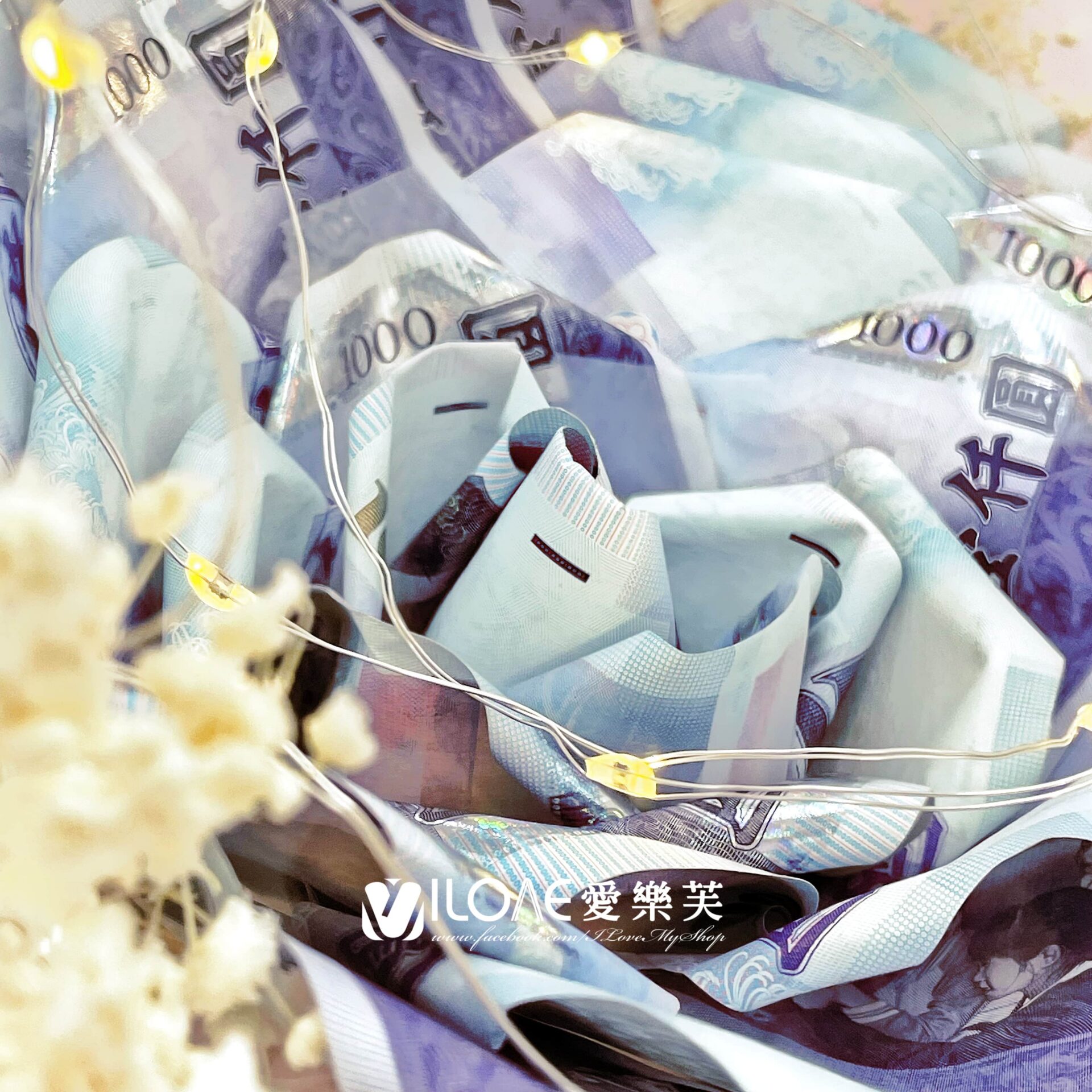 粉雪星河<br><span style="font-size: 18px;">A03 壓克力花<br>(不含18張現金)</span>:圖片 6
