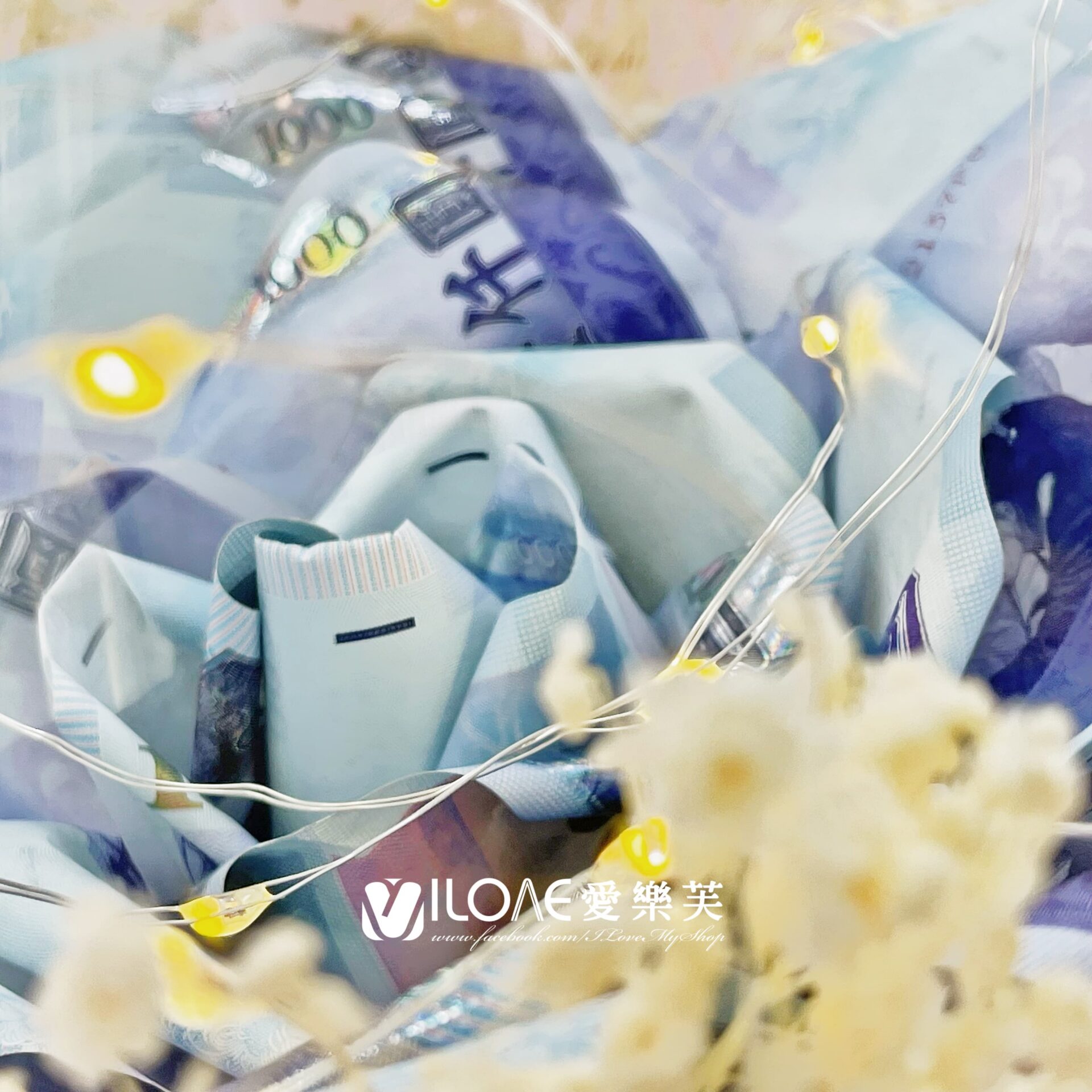 粉雪星河<br><span style="font-size: 18px;">A03 壓克力花<br>(不含18張現金)</span>:圖片 5