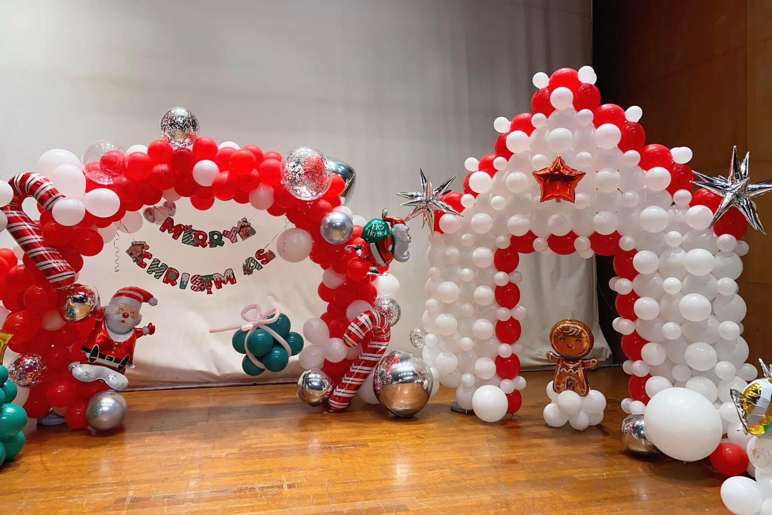 聖誕佈置<br><span style="font-size: 20px;">(雪白薑餅組)</span>