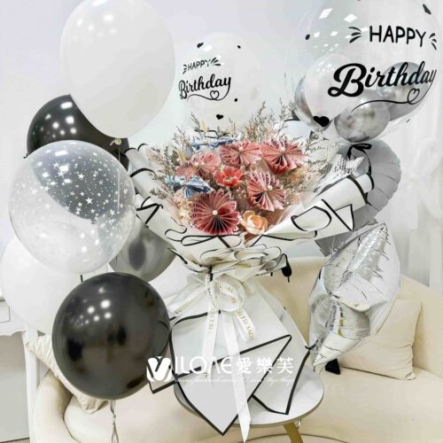 黑白序曲<br><span style="font-size: 16px;">A21 珍珠花+蝴蝶花款<br>(不含50張現金)</span>