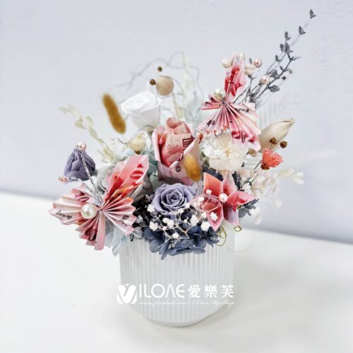 紫韻蝶戀<br><span style="font-size: 18px;">C04 桌上錢花(不含8張現金)</span>