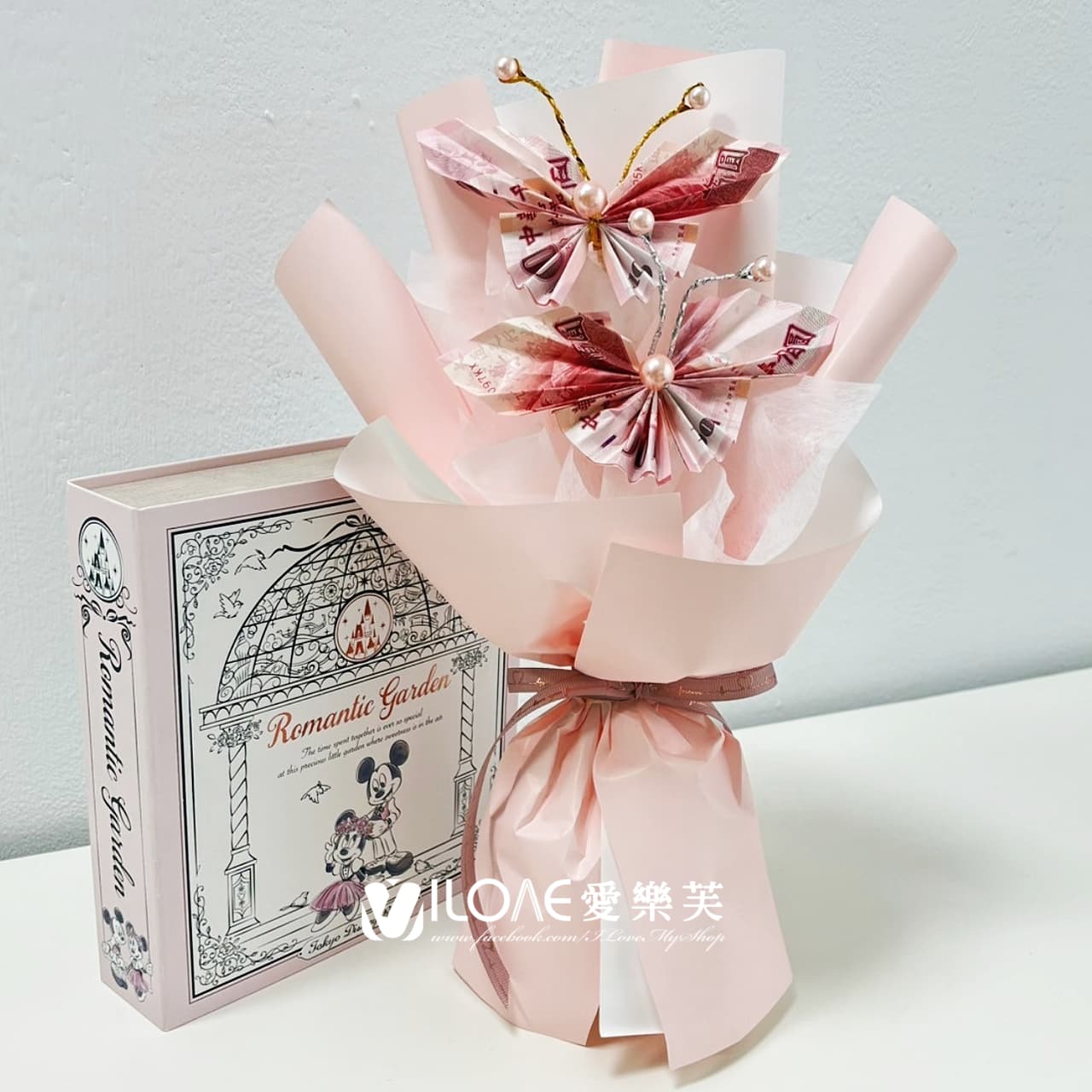 粉蝶翩翩<br><span style="font-size: 18px;">A01 蝴蝶花款(不含4張現金)</span>