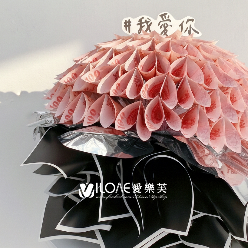 熾紅戀球<br><span style="font-size: 18px;">A27 3D錢花<br>(不含100張現金)</span>:圖片 2