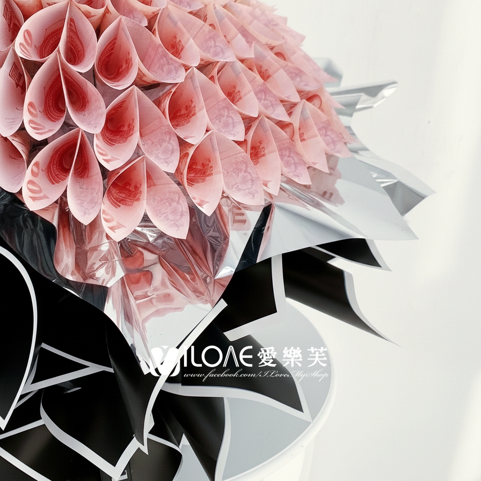 熾紅戀球<br><span style="font-size: 18px;">A27 3D錢花<br>(不含100張現金)</span>:圖片 3