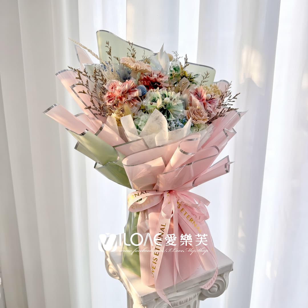 春沁粉綠<br><span style="font-size: 18px;">A06 康乃馨款(不含15張現金)</span>:圖片 4