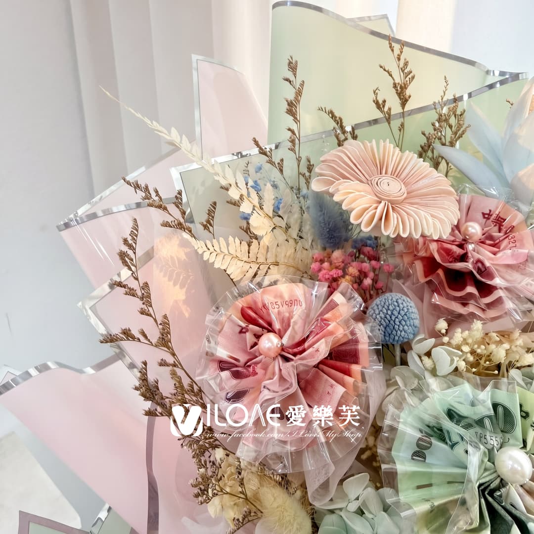 春沁粉綠<br><span style="font-size: 18px;">A06 康乃馨款(不含15張現金)</span>:圖片 3