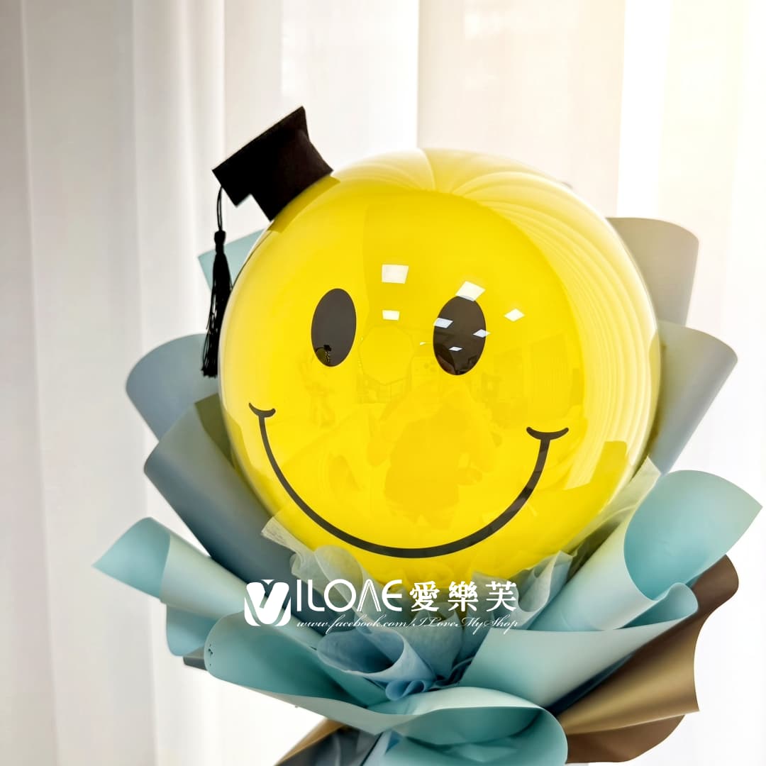 波波球微笑花束<br><span style="font-size: 20px;">(畢業款)</span>:圖片 2