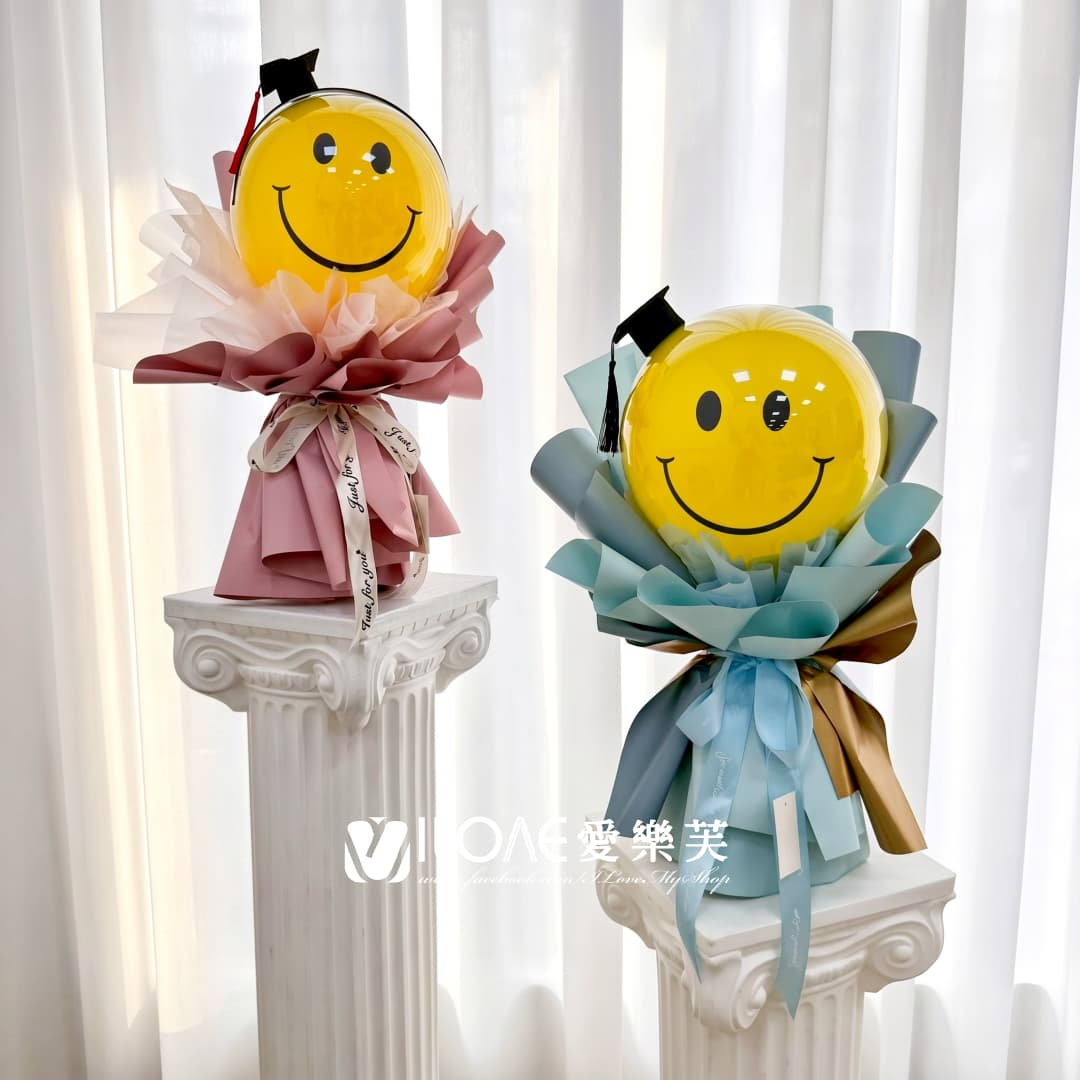 波波球微笑花束<br><span style="font-size: 20px;">(畢業款)</span>:圖片 4