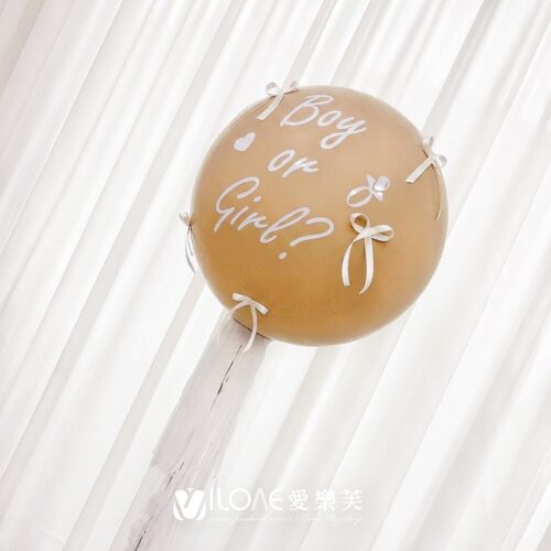 b4215ea1-ee83-40b8-898f-bdfb3eedf086-1 性別揭曉氣球<br><span style="font-size: 18px;">(蝴蝶結柱款-特殊色 / 雙套球)</span>