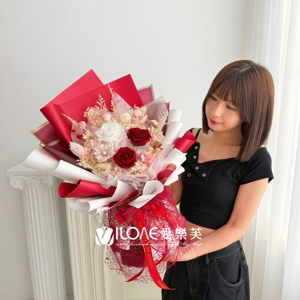 永恆摯愛<br><span style="font-size: 18px;">(永生/乾燥花)</span>:圖片 4