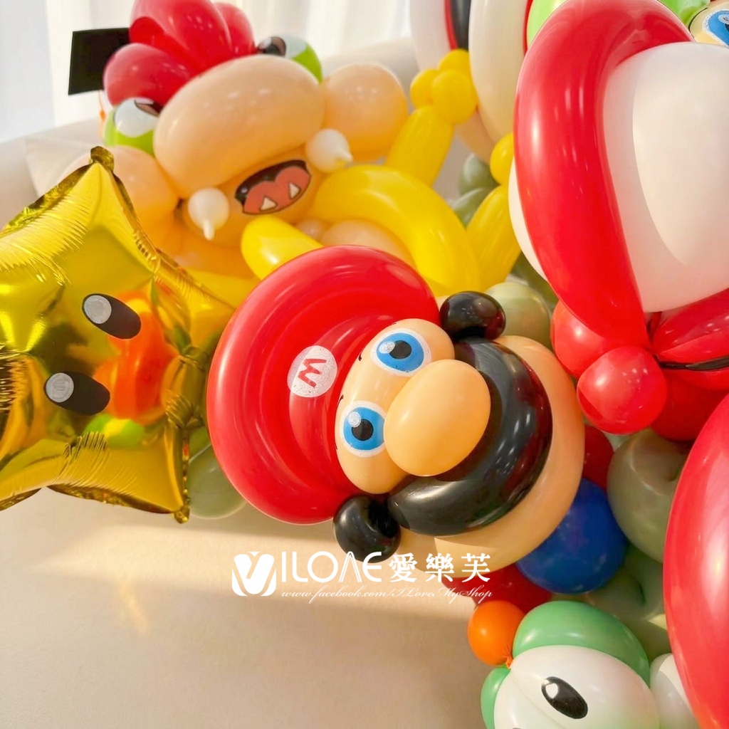 氣球花束<br><span style="font-size: 20px;">(瑪利歐)</span>:圖片 5