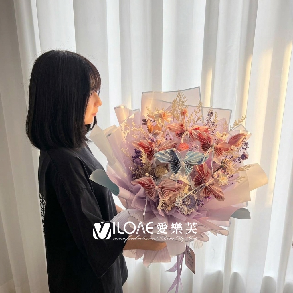 樂芙紫蝶<br><span style="font-size: 18px;">A07 蝴蝶花款(不含12張現金)</span>:圖片 4