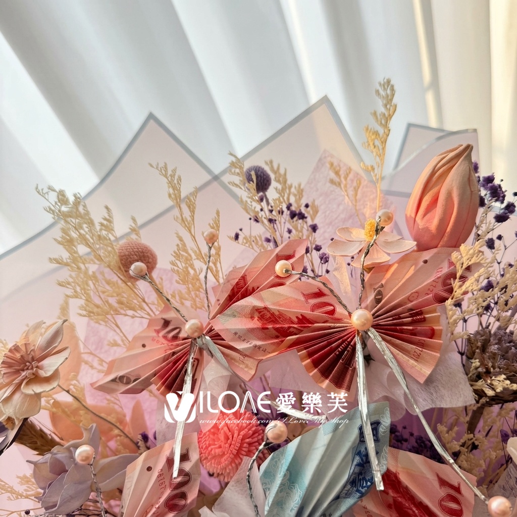 樂芙紫蝶<br><span style="font-size: 18px;">A07 蝴蝶花款(不含12張現金)</span>:圖片 2